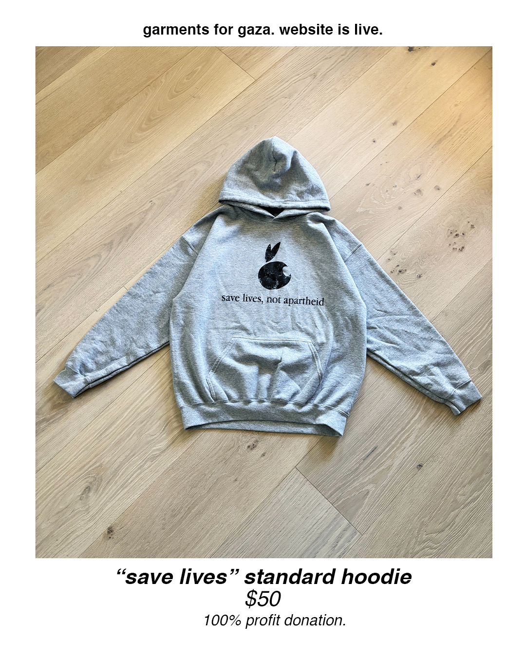 [SAVE LIVES] Charity Hoodie